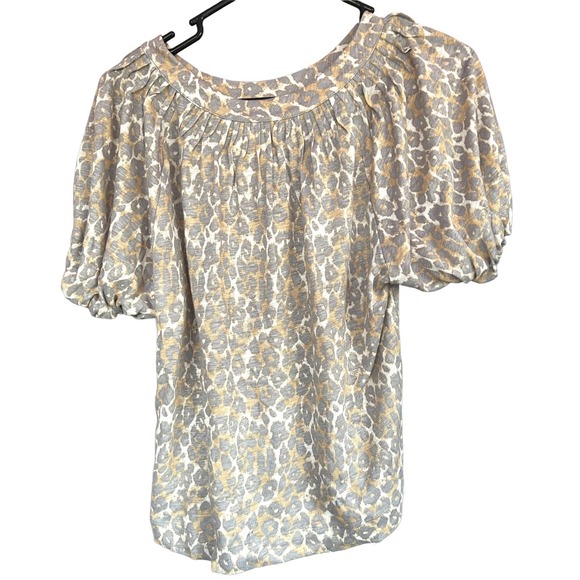 Maeve by Anthropologie size XXSmall P leopard print top - Picture 5 of 6